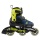 Rolki Inline Rollerblade Microblade 3WD (Kółka: 80mm/82A, Łożyska: SG3) królewski niebieski/limonkowy dziecięcy